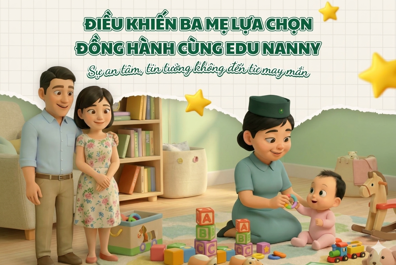 [TUYỂN DỤNG] BẢO MẪU TRI THỨC (EDNANNY) – NÂNG TẦM SỰ NGHIỆP CHĂM SÓC TRẺ 🎓👶